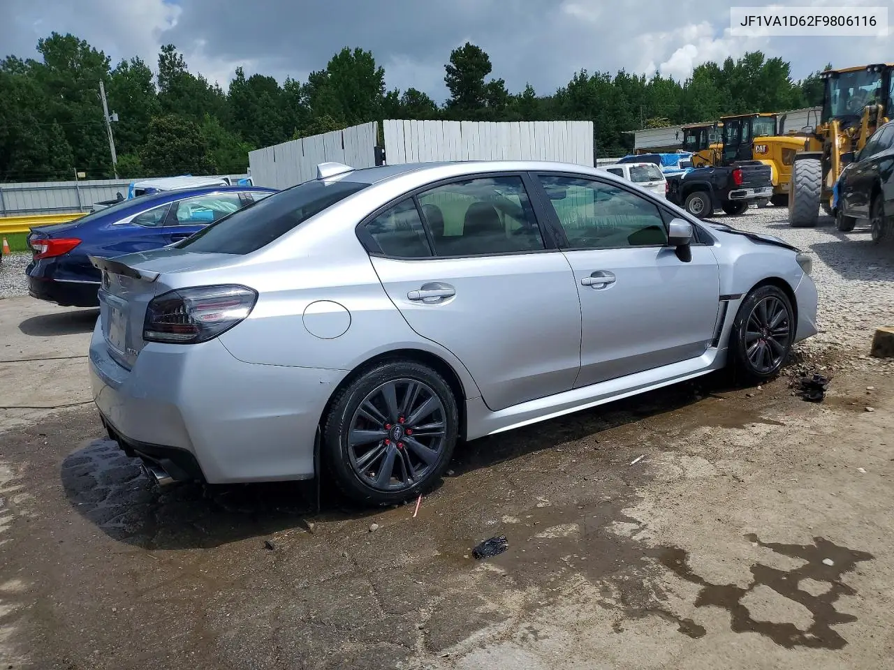 2015 Subaru Wrx Premium VIN: JF1VA1D62F9806116 Lot: 61000146