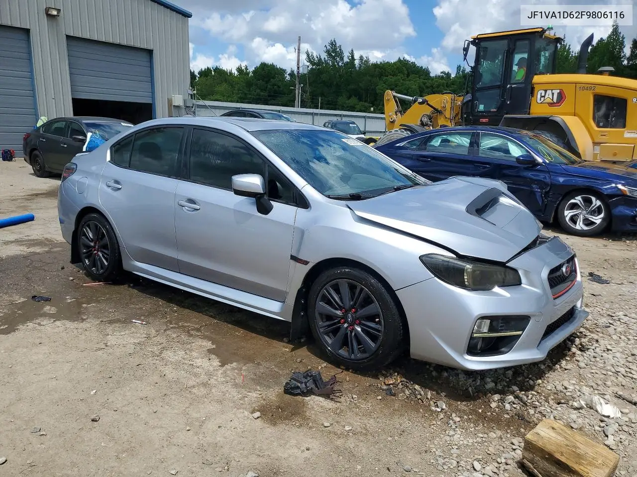 2015 Subaru Wrx Premium VIN: JF1VA1D62F9806116 Lot: 61000146