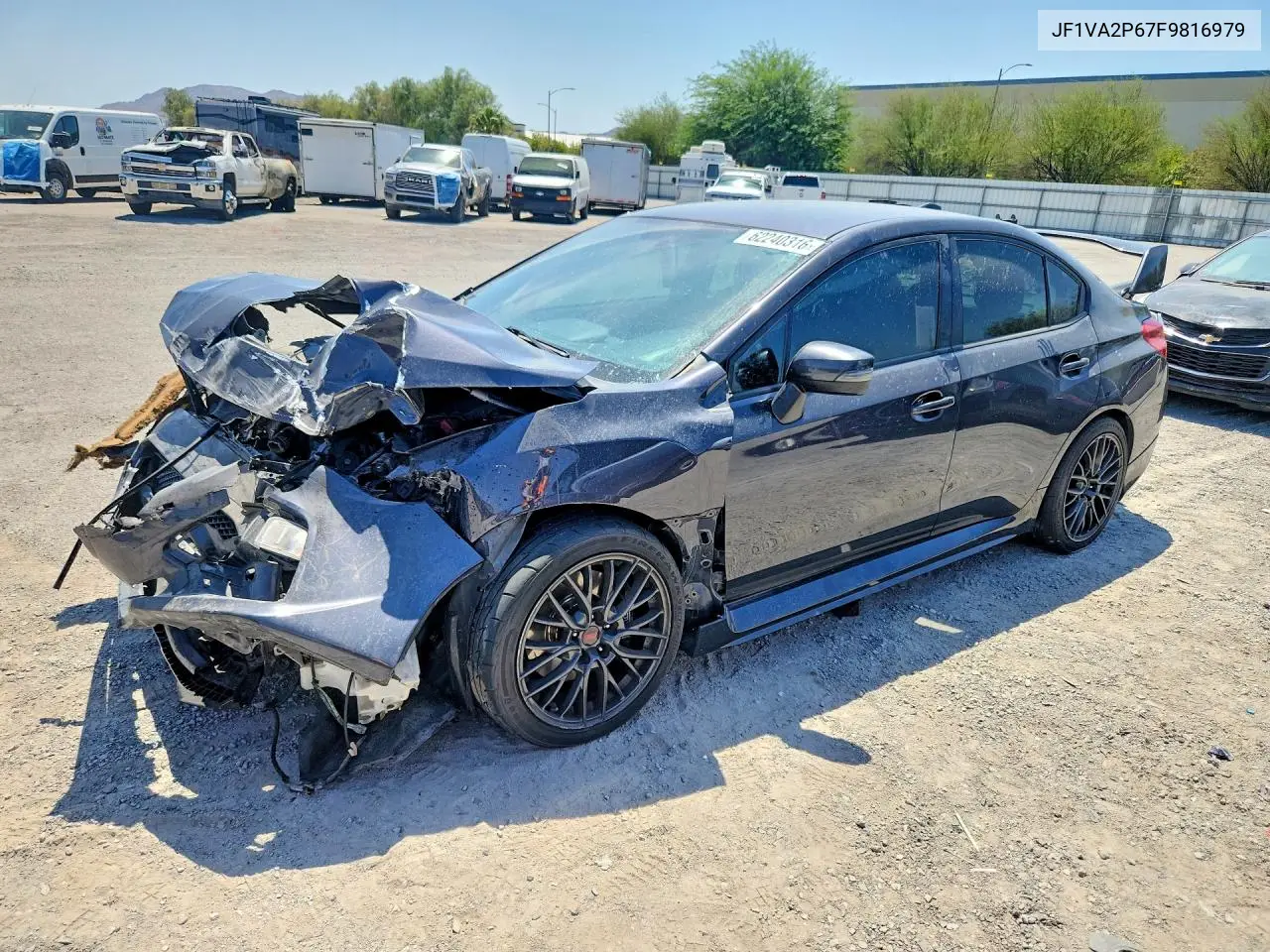 2015 Subaru Wrx Sti VIN: JF1VA2P67F9816979 Lot: 62240316