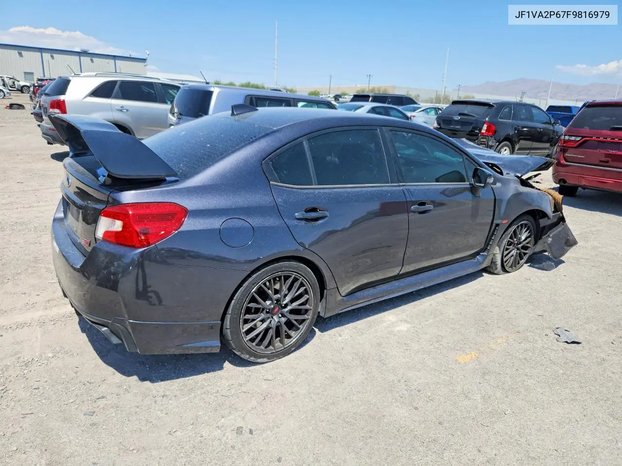 2015 Subaru Wrx Sti VIN: JF1VA2P67F9816979 Lot: 62240316
