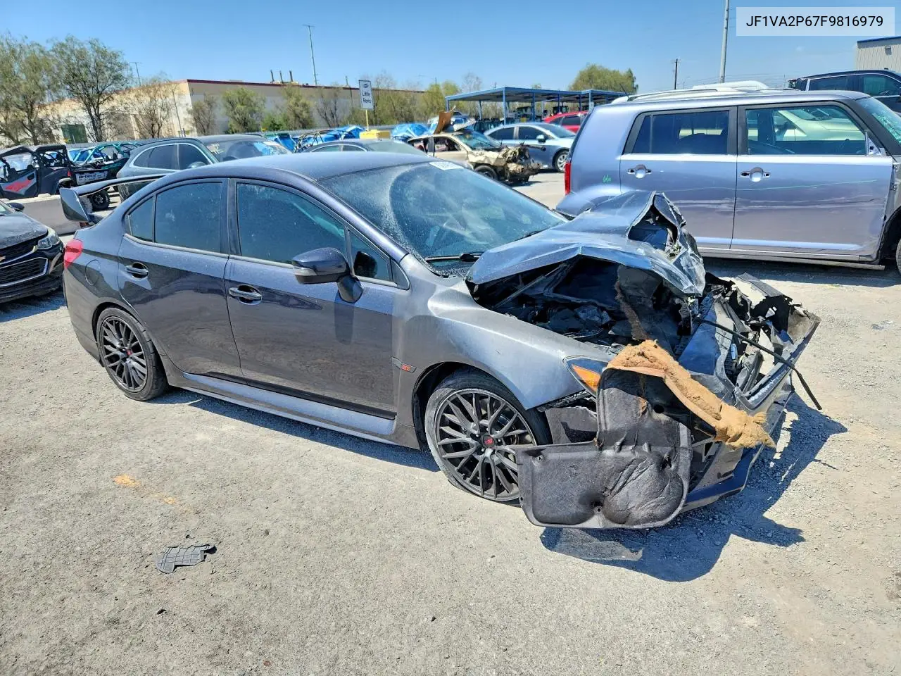 2015 Subaru Wrx Sti VIN: JF1VA2P67F9816979 Lot: 62240316