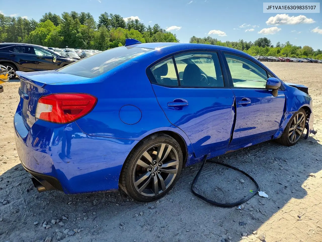 2016 Subaru Wrx Premium VIN: JF1VA1E63G9835107 Lot: 55347266