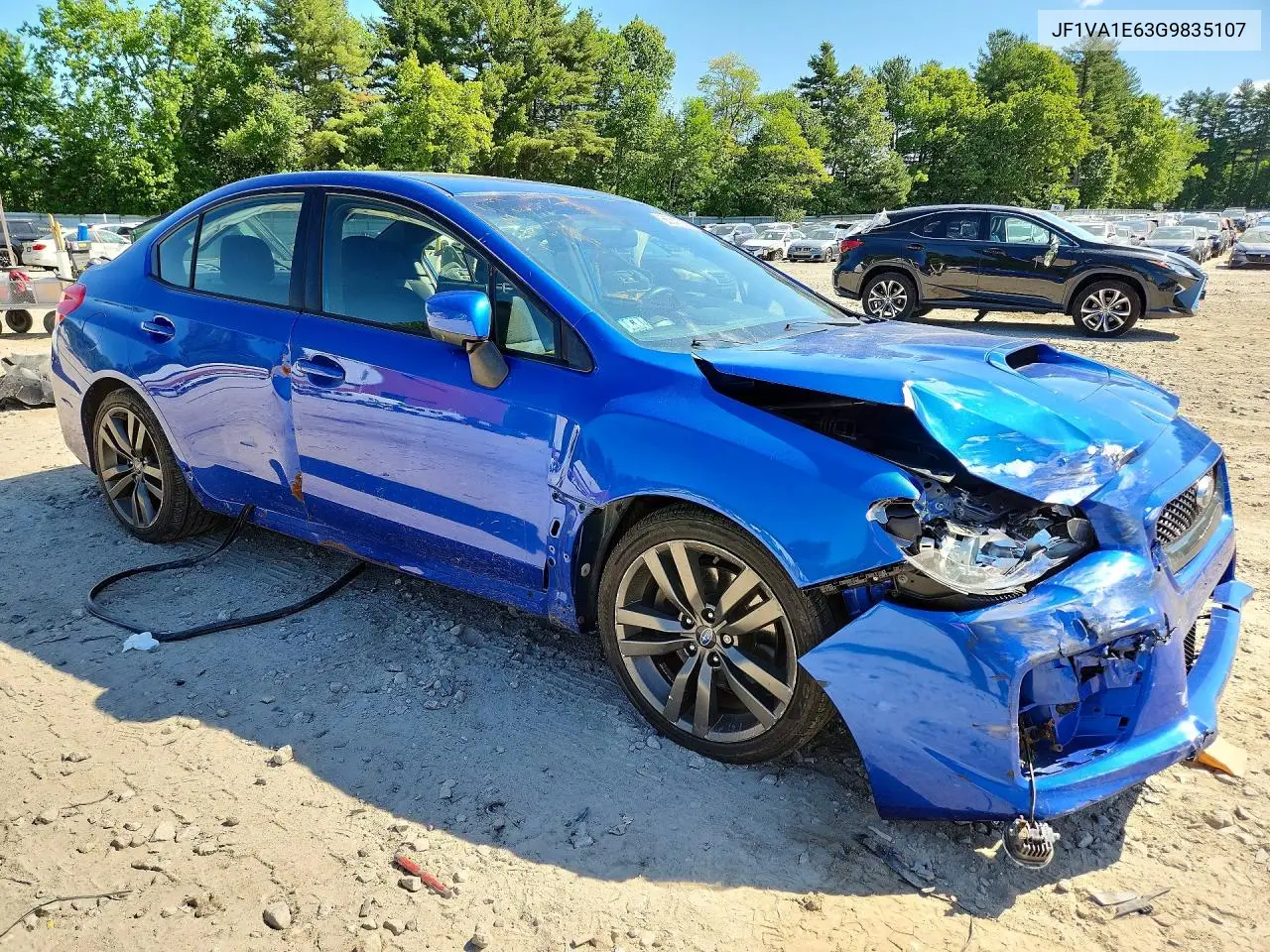 2016 Subaru Wrx Premium VIN: JF1VA1E63G9835107 Lot: 55347266
