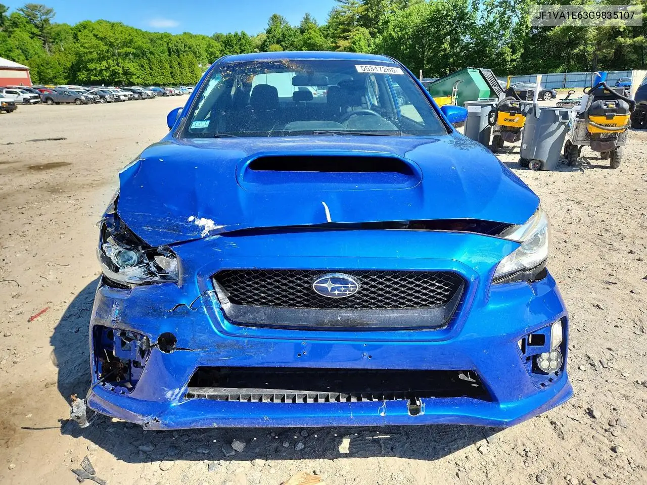 2016 Subaru Wrx Premium VIN: JF1VA1E63G9835107 Lot: 55347266