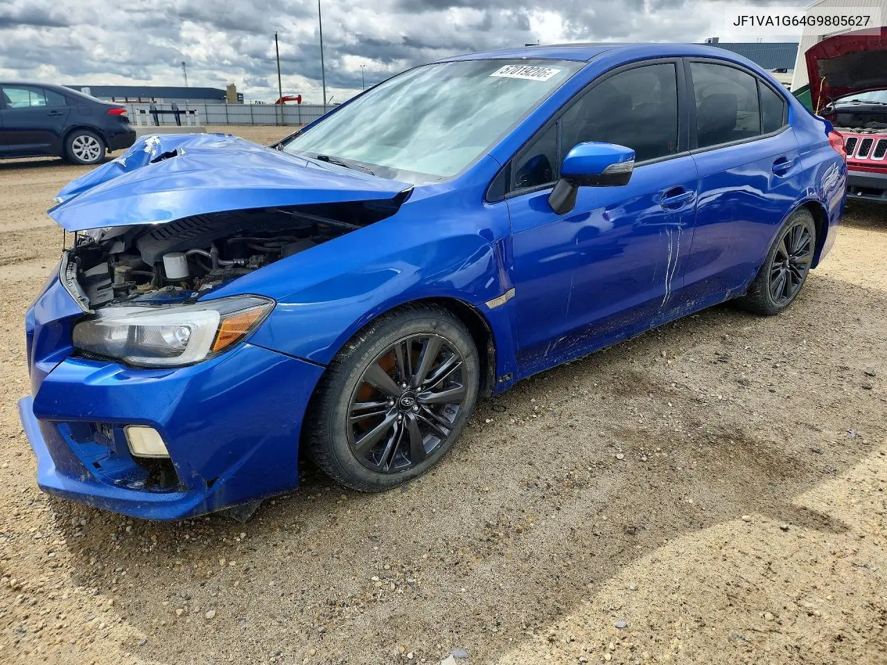 2016 Subaru Wrx Limited VIN: JF1VA1G64G9805627 Lot: 57019286