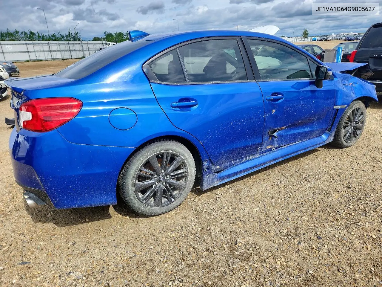 2016 Subaru Wrx Limited VIN: JF1VA1G64G9805627 Lot: 57019286