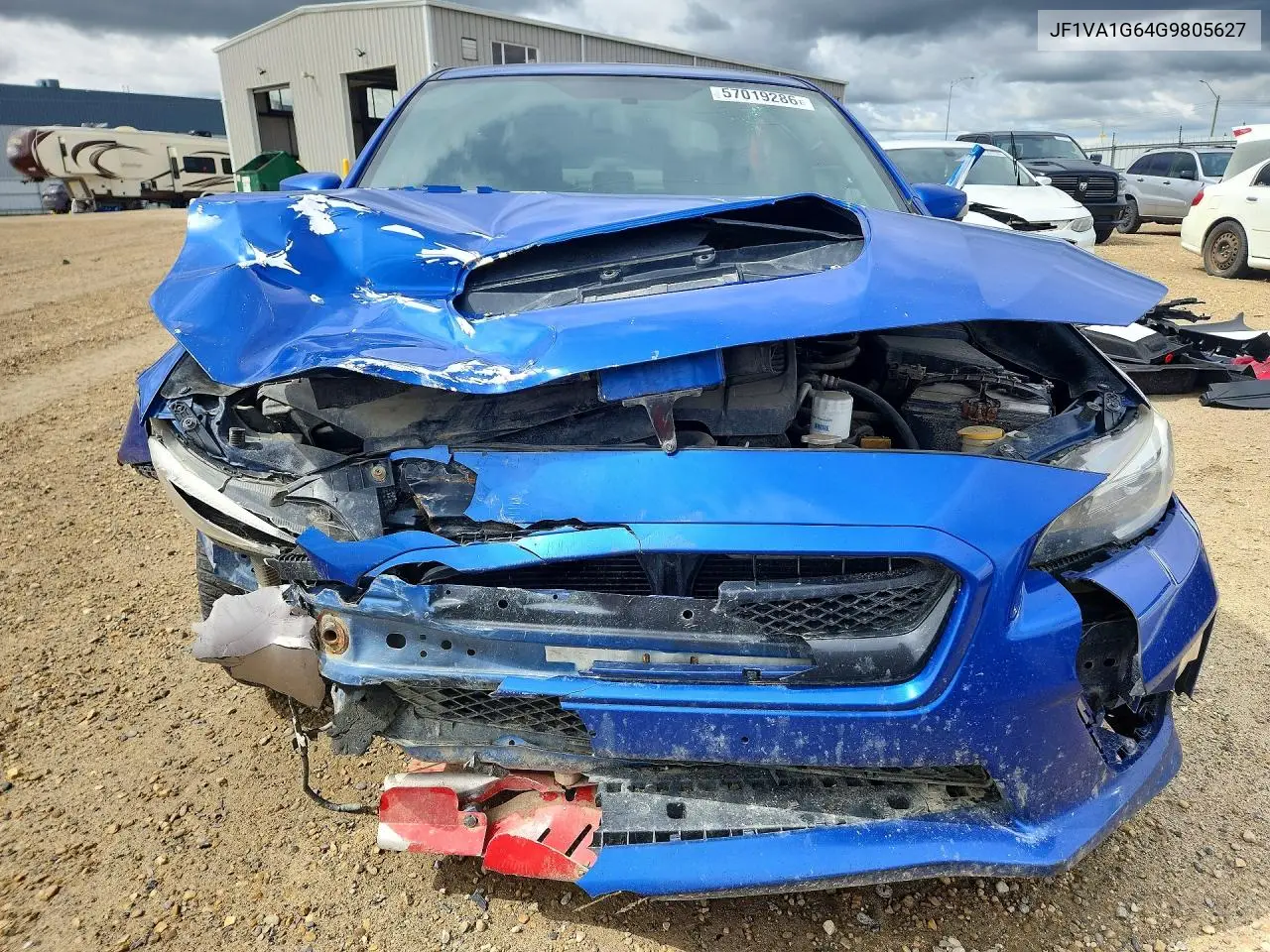2016 Subaru Wrx Limited VIN: JF1VA1G64G9805627 Lot: 57019286