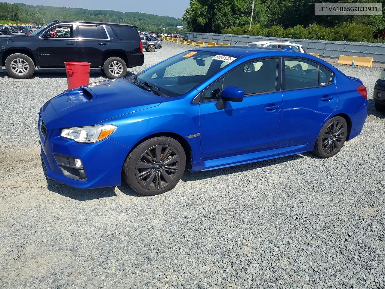 2016 Subaru Wrx VIN: JF1VA1B65G9833931 Lot: 58542256
