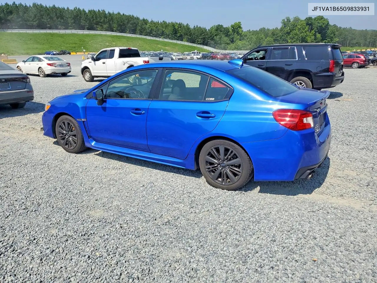 2016 Subaru Wrx VIN: JF1VA1B65G9833931 Lot: 58542256