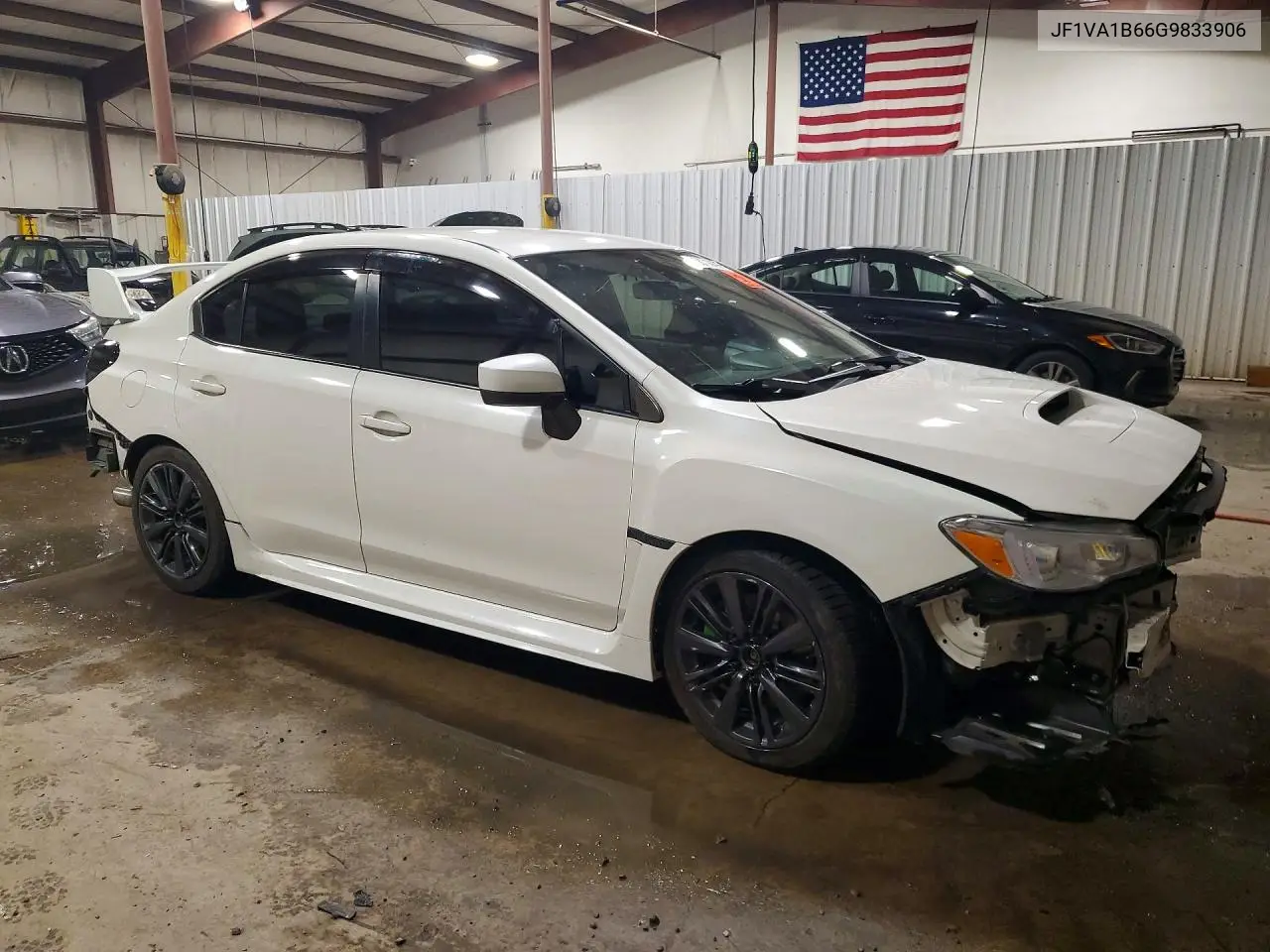 2016 Subaru Wrx VIN: JF1VA1B66G9833906 Lot: 58710696
