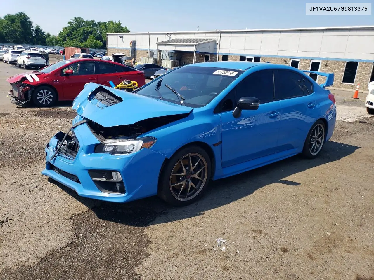 2016 Subaru Wrx Sti Limited VIN: JF1VA2U67G9813375 Lot: 58758956
