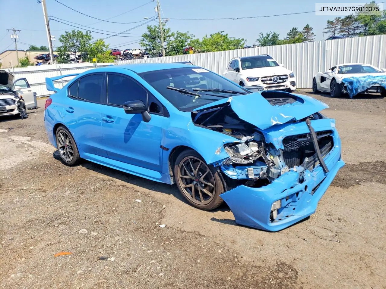 2016 Subaru Wrx Sti Limited VIN: JF1VA2U67G9813375 Lot: 58758956