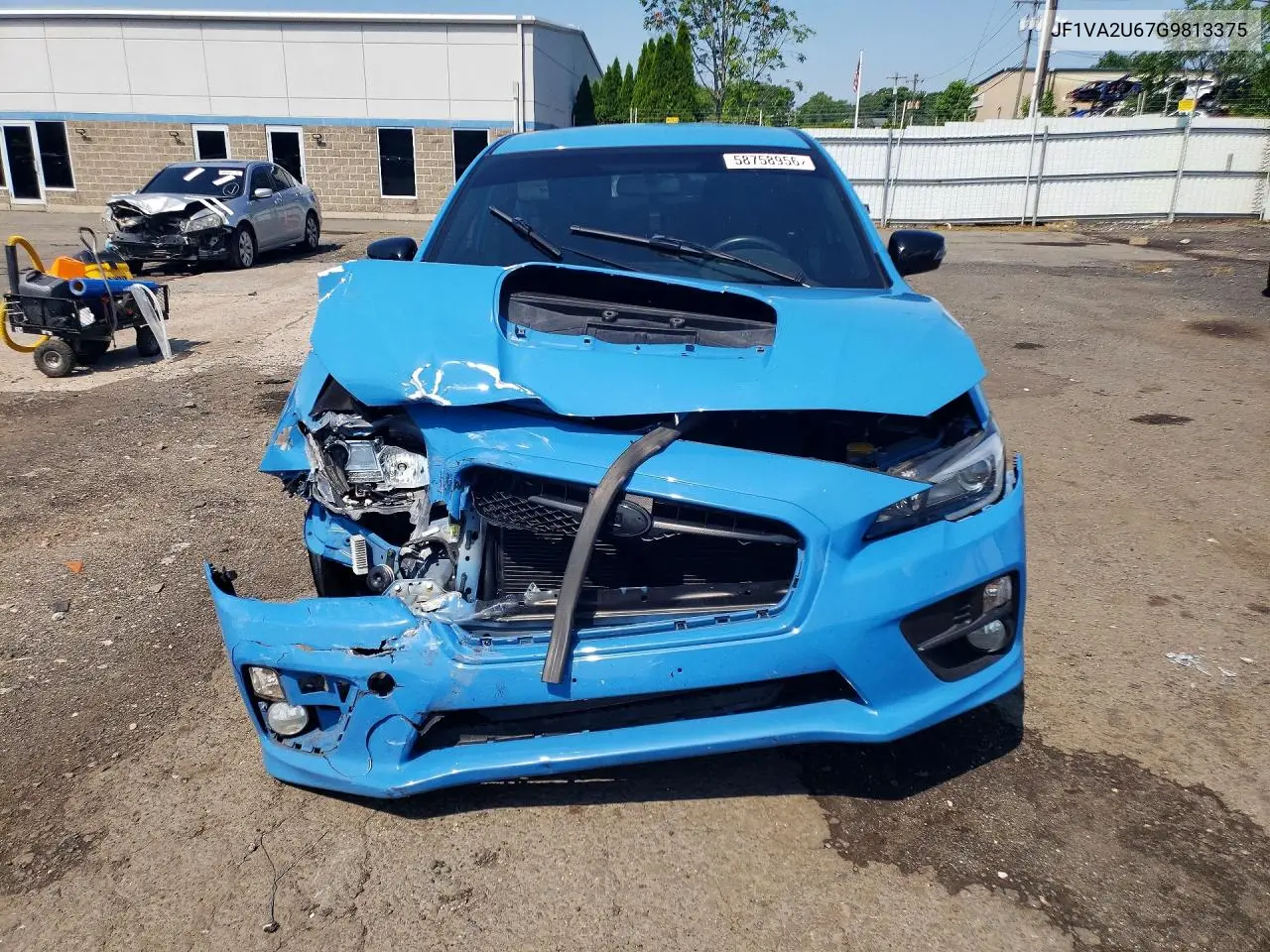 2016 Subaru Wrx Sti Limited VIN: JF1VA2U67G9813375 Lot: 58758956
