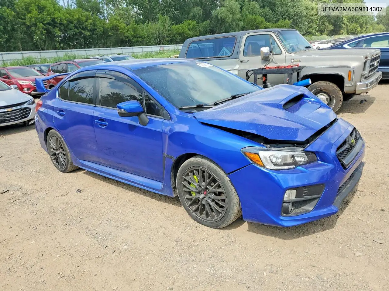 2016 Subaru Wrx Sti VIN: JF1VA2M66G9814307 Lot: 58961136