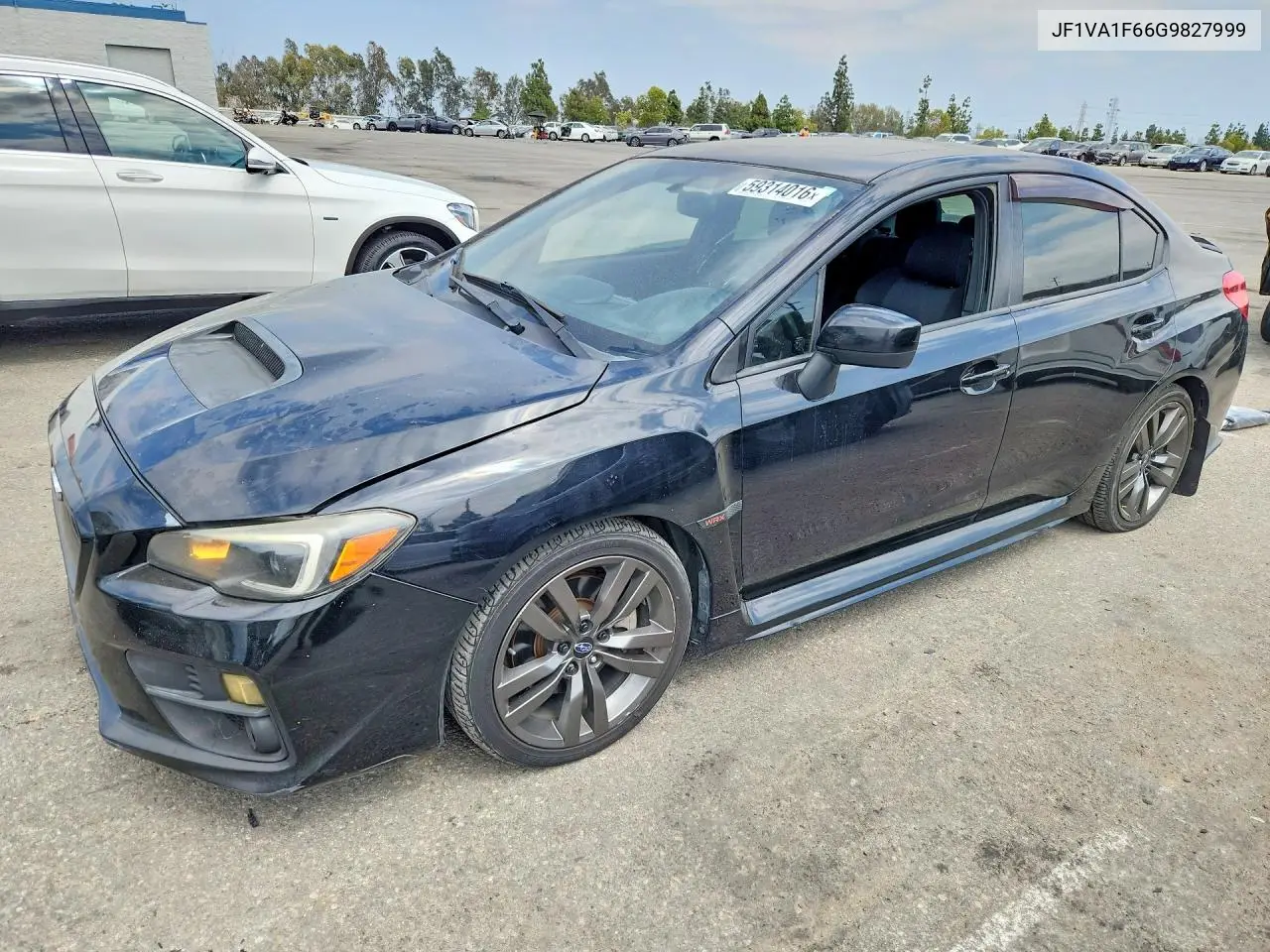 2016 Subaru Wrx Premium VIN: JF1VA1F66G9827999 Lot: 59314016