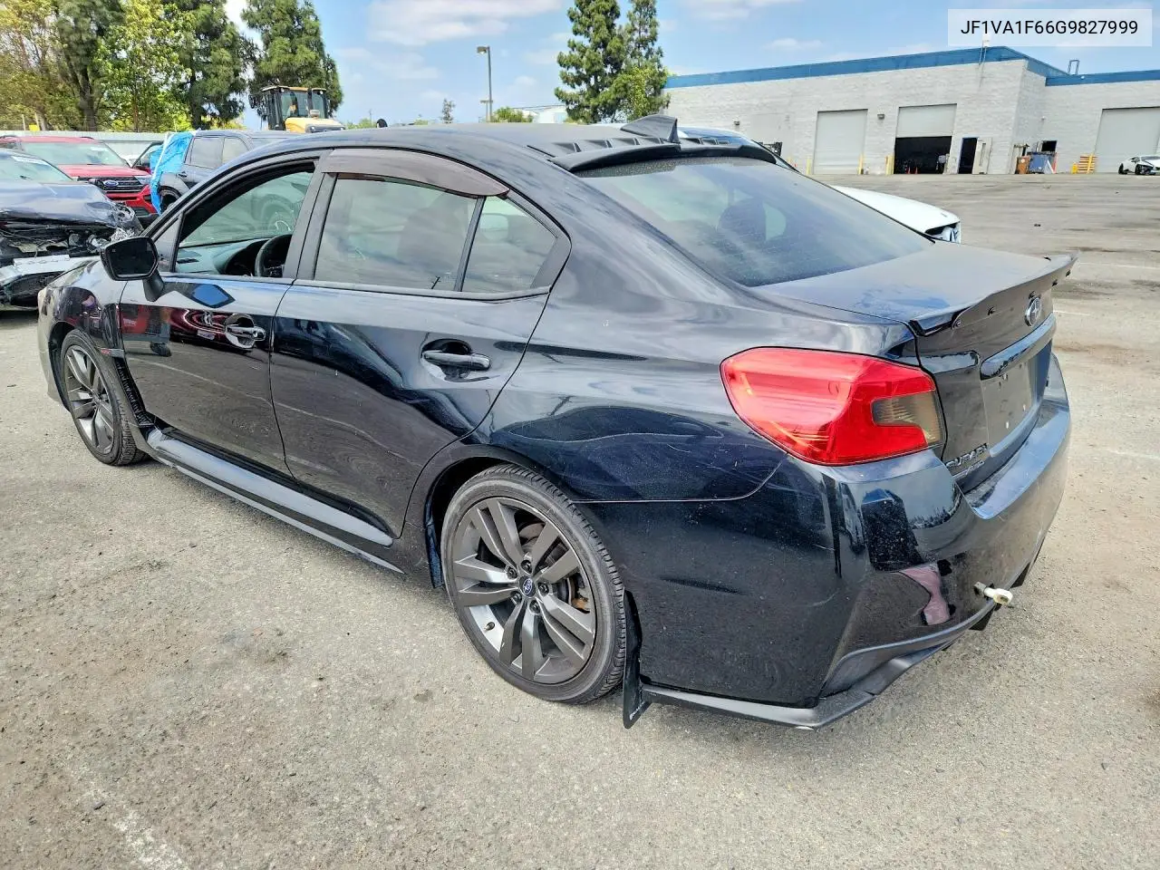 2016 Subaru Wrx Premium VIN: JF1VA1F66G9827999 Lot: 59314016