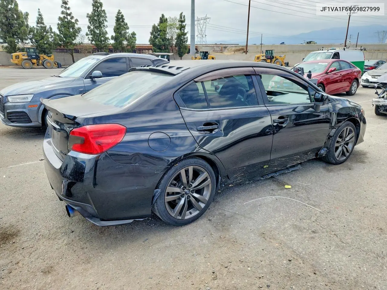 2016 Subaru Wrx Premium VIN: JF1VA1F66G9827999 Lot: 59314016