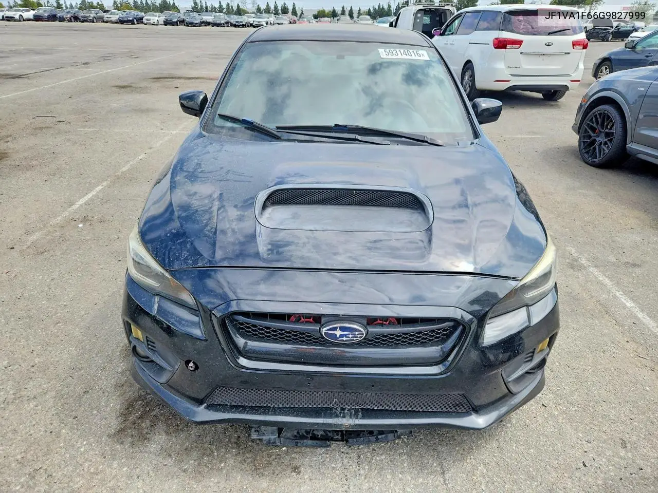 2016 Subaru Wrx Premium VIN: JF1VA1F66G9827999 Lot: 59314016