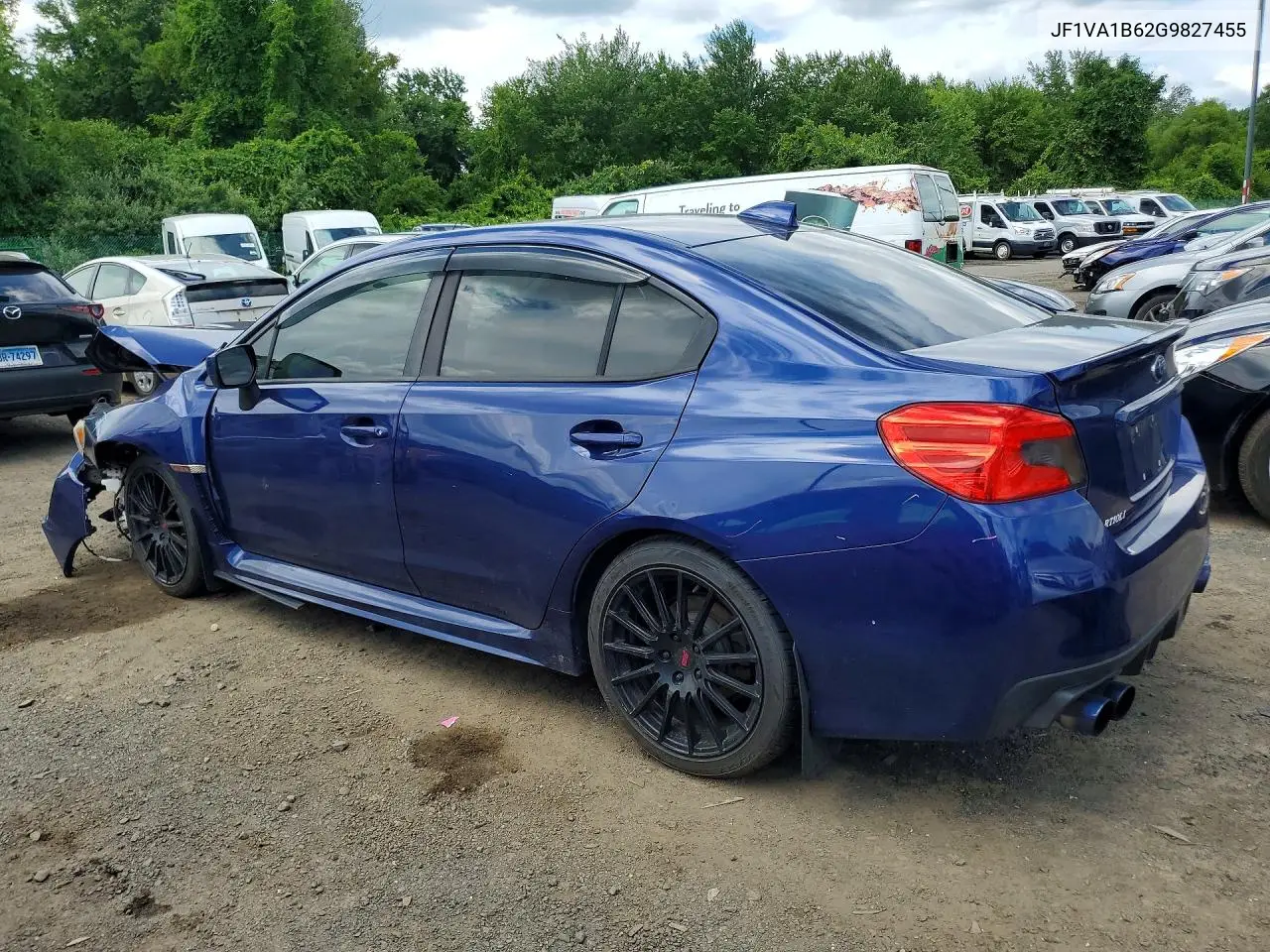 2016 Subaru Wrx VIN: JF1VA1B62G9827455 Lot: 59655136