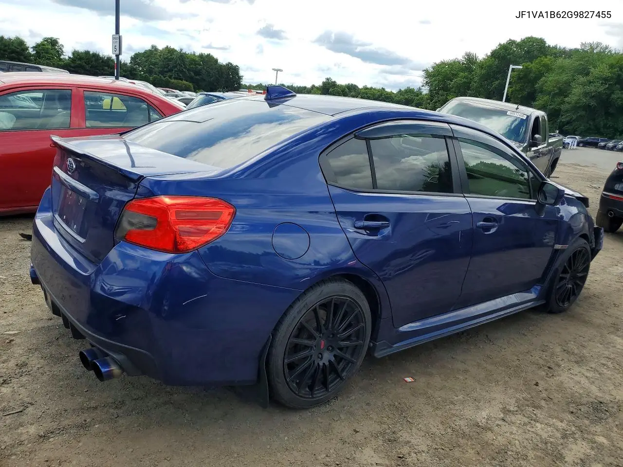 2016 Subaru Wrx VIN: JF1VA1B62G9827455 Lot: 59655136