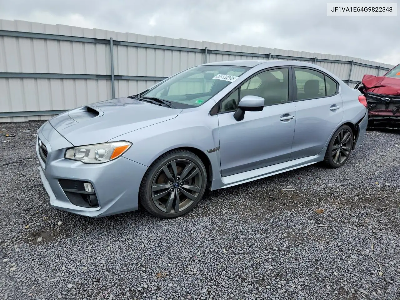 2016 Subaru Wrx Premium VIN: JF1VA1E64G9822348 Lot: 60120206