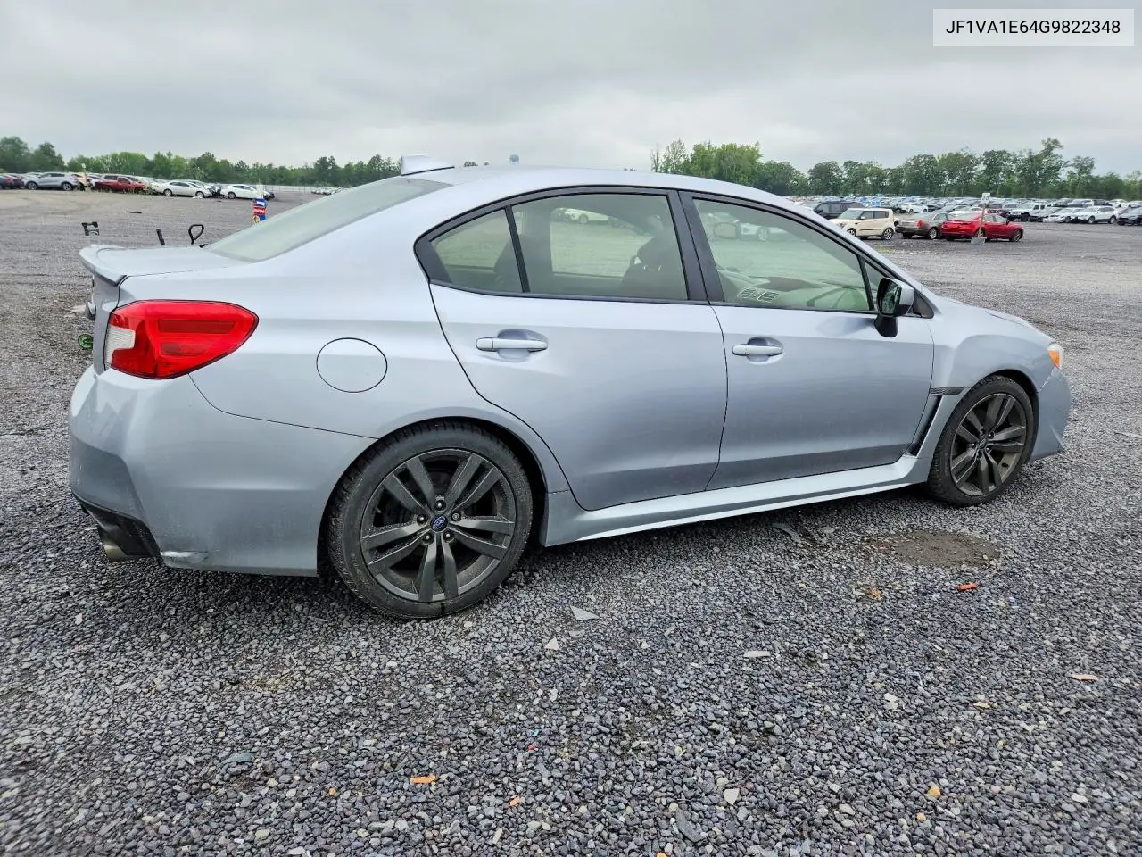 2016 Subaru Wrx Premium VIN: JF1VA1E64G9822348 Lot: 60120206