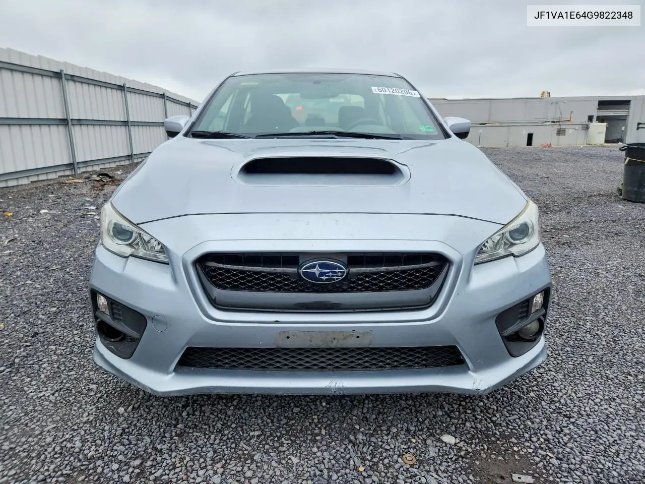 2016 Subaru Wrx Premium VIN: JF1VA1E64G9822348 Lot: 60120206