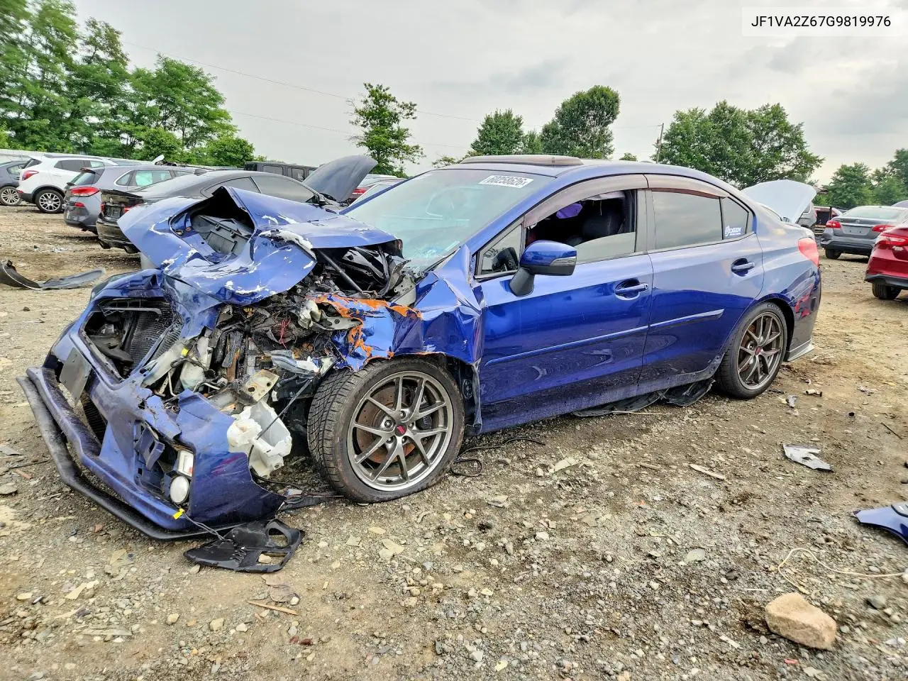 2016 Subaru Wrx Sti Limited VIN: JF1VA2Z67G9819976 Lot: 60258626