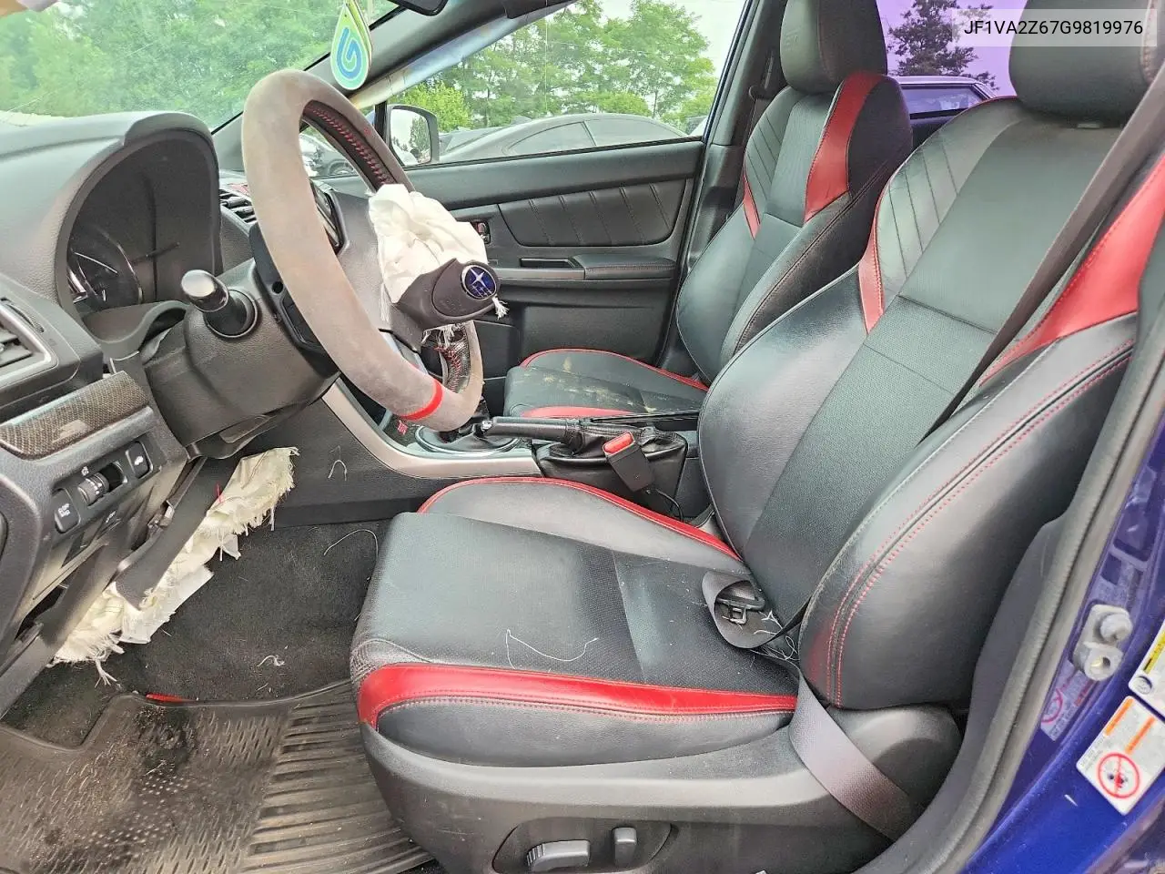 2016 Subaru Wrx Sti Limited VIN: JF1VA2Z67G9819976 Lot: 60258626