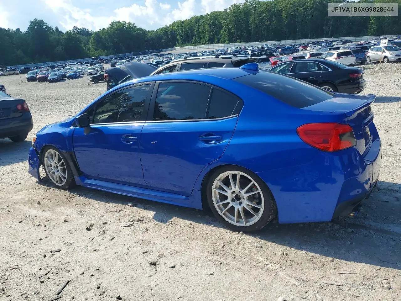 2016 Subaru Wrx VIN: JF1VA1B6XG9828644 Lot: 60403616