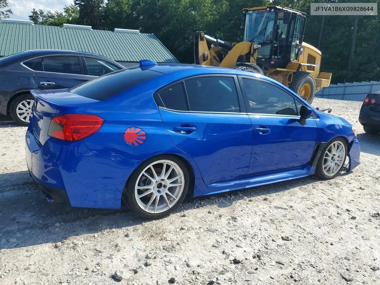 2016 Subaru Wrx VIN: JF1VA1B6XG9828644 Lot: 60403616