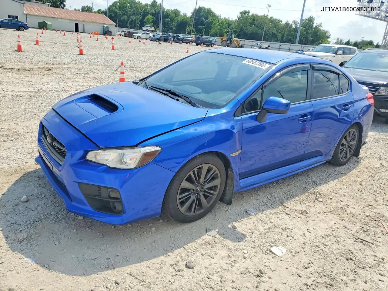 2016 Subaru Wrx VIN: JF1VA1B60G9831813 Lot: 60593366