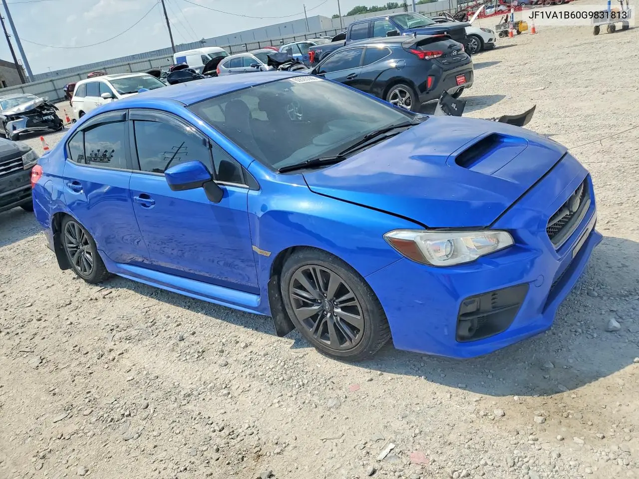2016 Subaru Wrx VIN: JF1VA1B60G9831813 Lot: 60593366