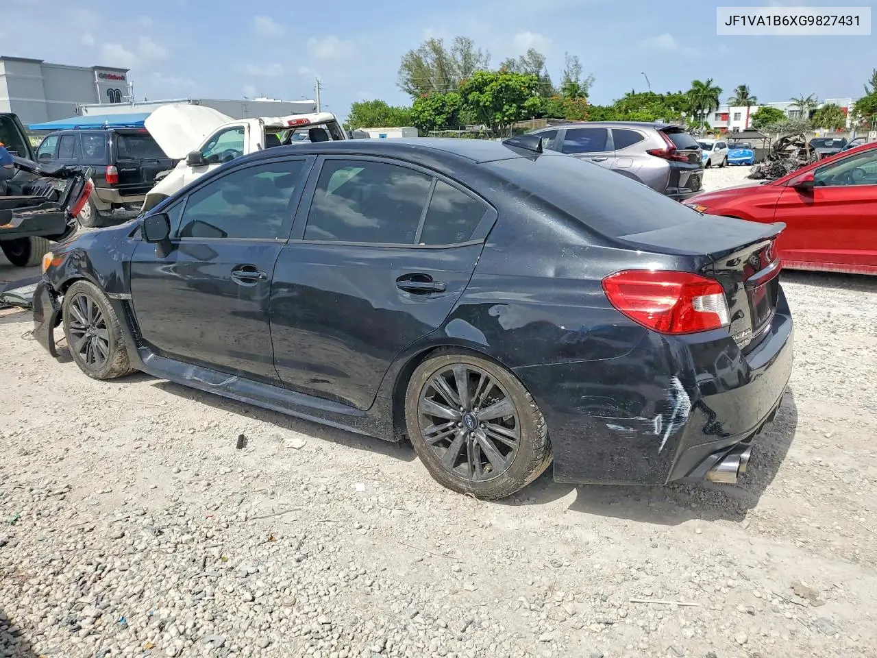 2016 Subaru Wrx VIN: JF1VA1B6XG9827431 Lot: 60784746