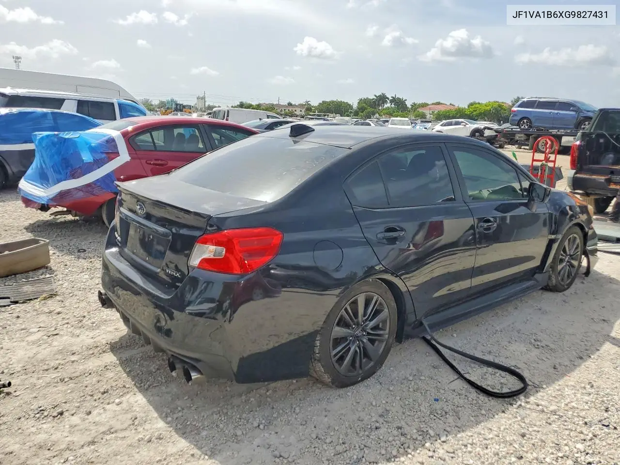 2016 Subaru Wrx VIN: JF1VA1B6XG9827431 Lot: 60784746