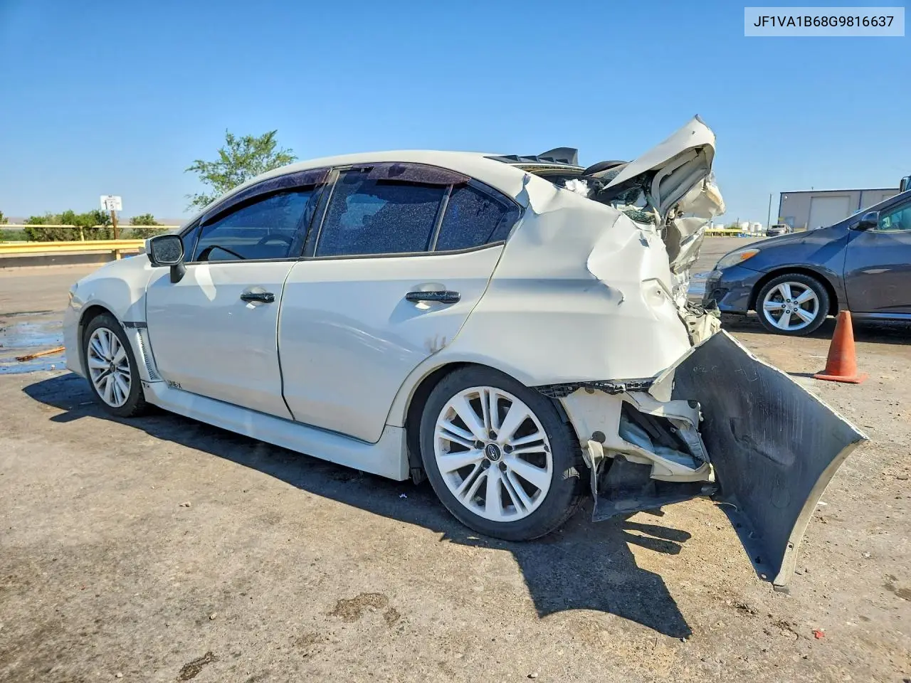 2016 Subaru Wrx VIN: JF1VA1B68G9816637 Lot: 60885216
