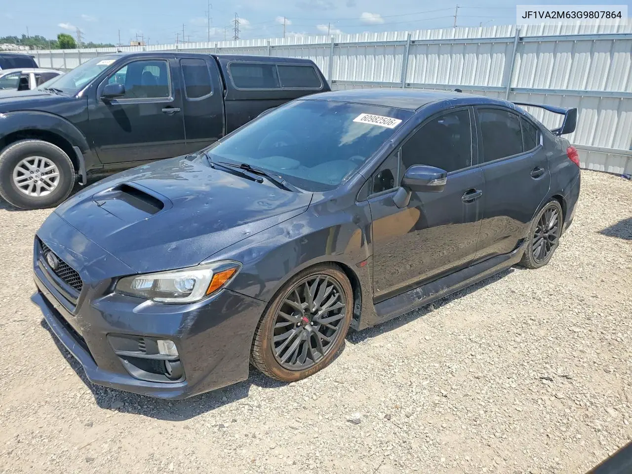 2016 Subaru Wrx Sti VIN: JF1VA2M63G9807864 Lot: 60982506