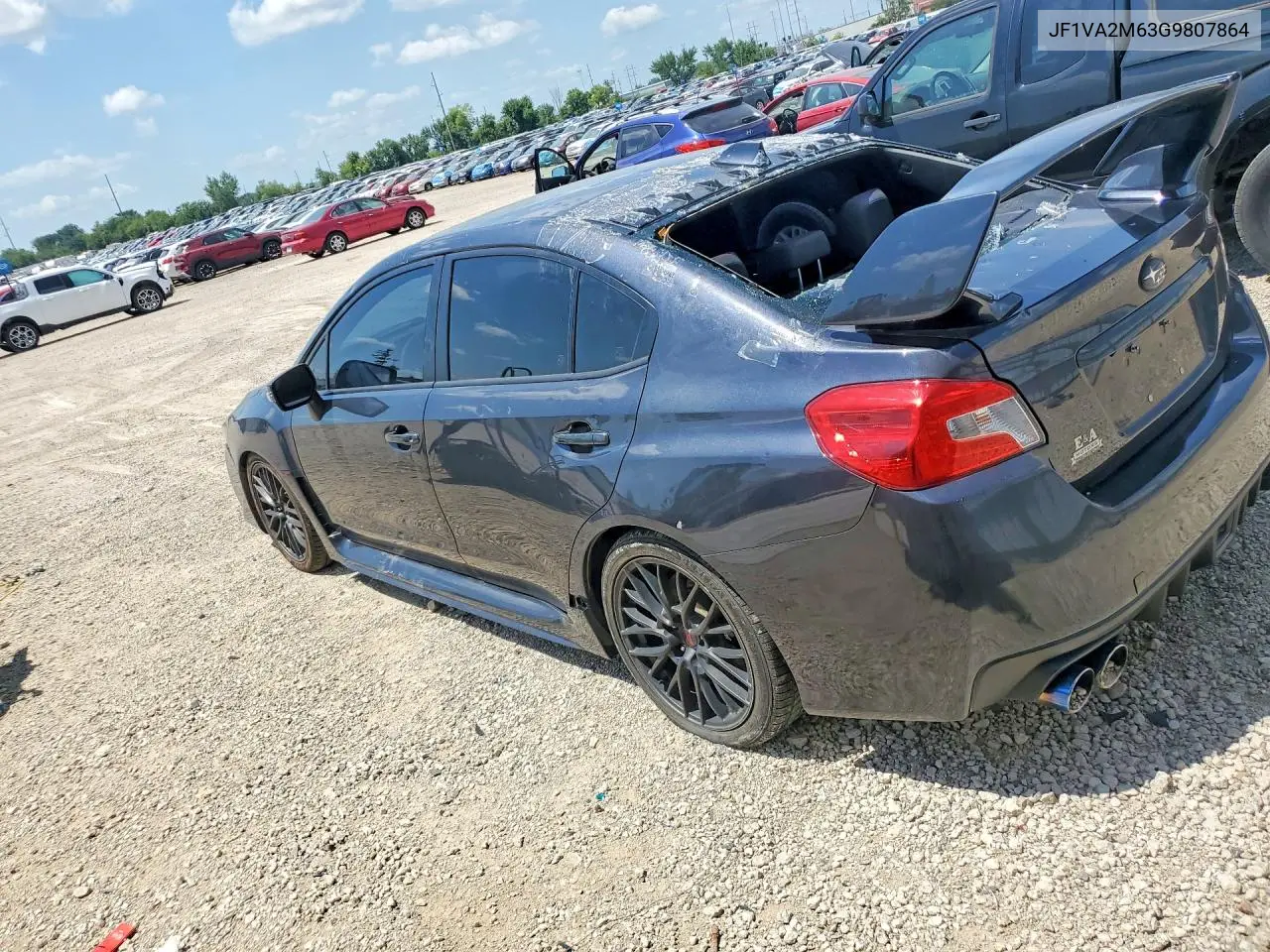 2016 Subaru Wrx Sti VIN: JF1VA2M63G9807864 Lot: 60982506
