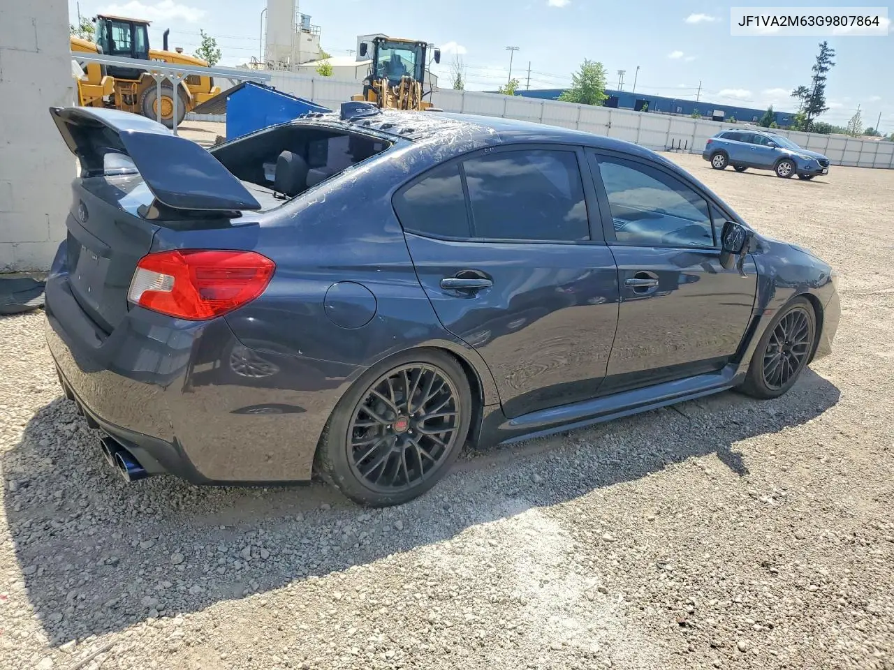 2016 Subaru Wrx Sti VIN: JF1VA2M63G9807864 Lot: 60982506