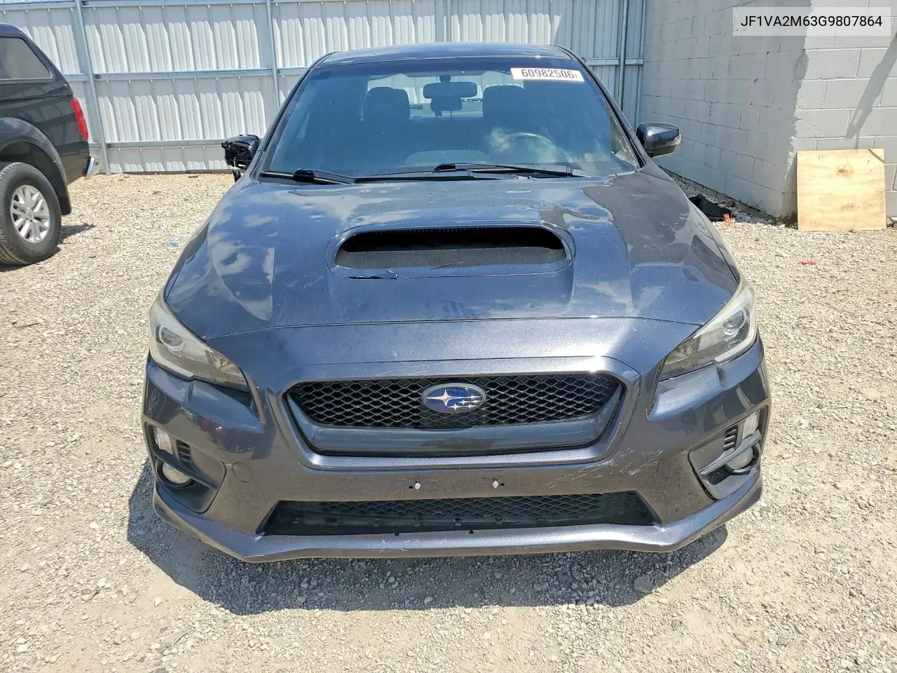 2016 Subaru Wrx Sti VIN: JF1VA2M63G9807864 Lot: 60982506