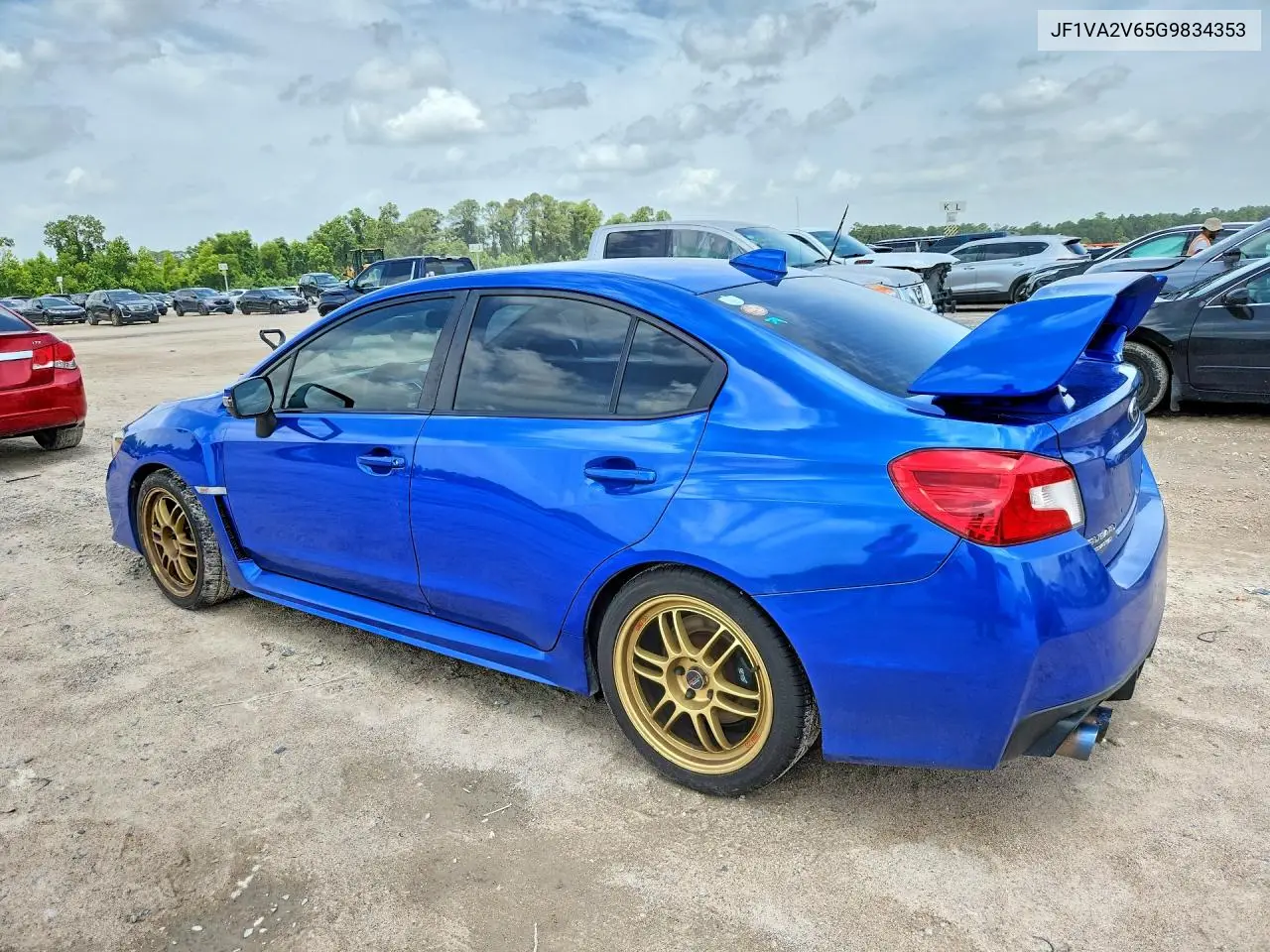 2016 Subaru Wrx Sti VIN: JF1VA2V65G9834353 Lot: 61319626