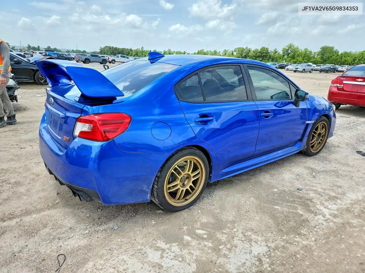 2016 Subaru Wrx Sti VIN: JF1VA2V65G9834353 Lot: 61319626