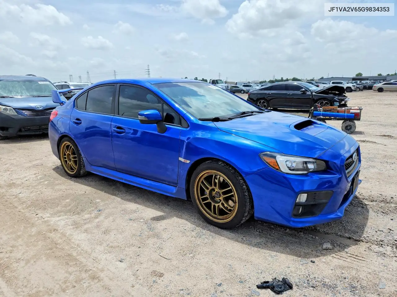 2016 Subaru Wrx Sti VIN: JF1VA2V65G9834353 Lot: 61319626