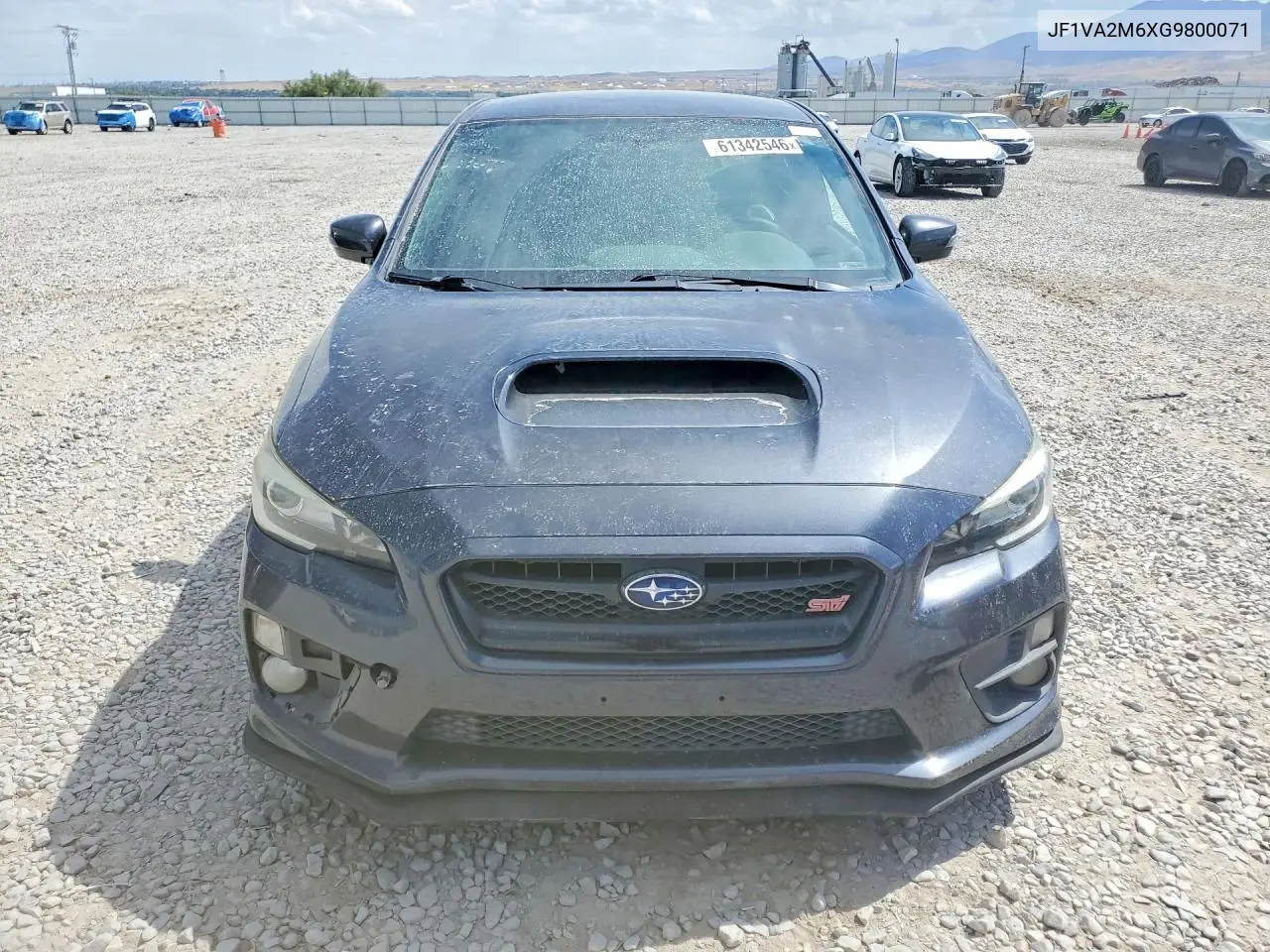 2016 Subaru Wrx Sti VIN: JF1VA2M6XG9800071 Lot: 61342546