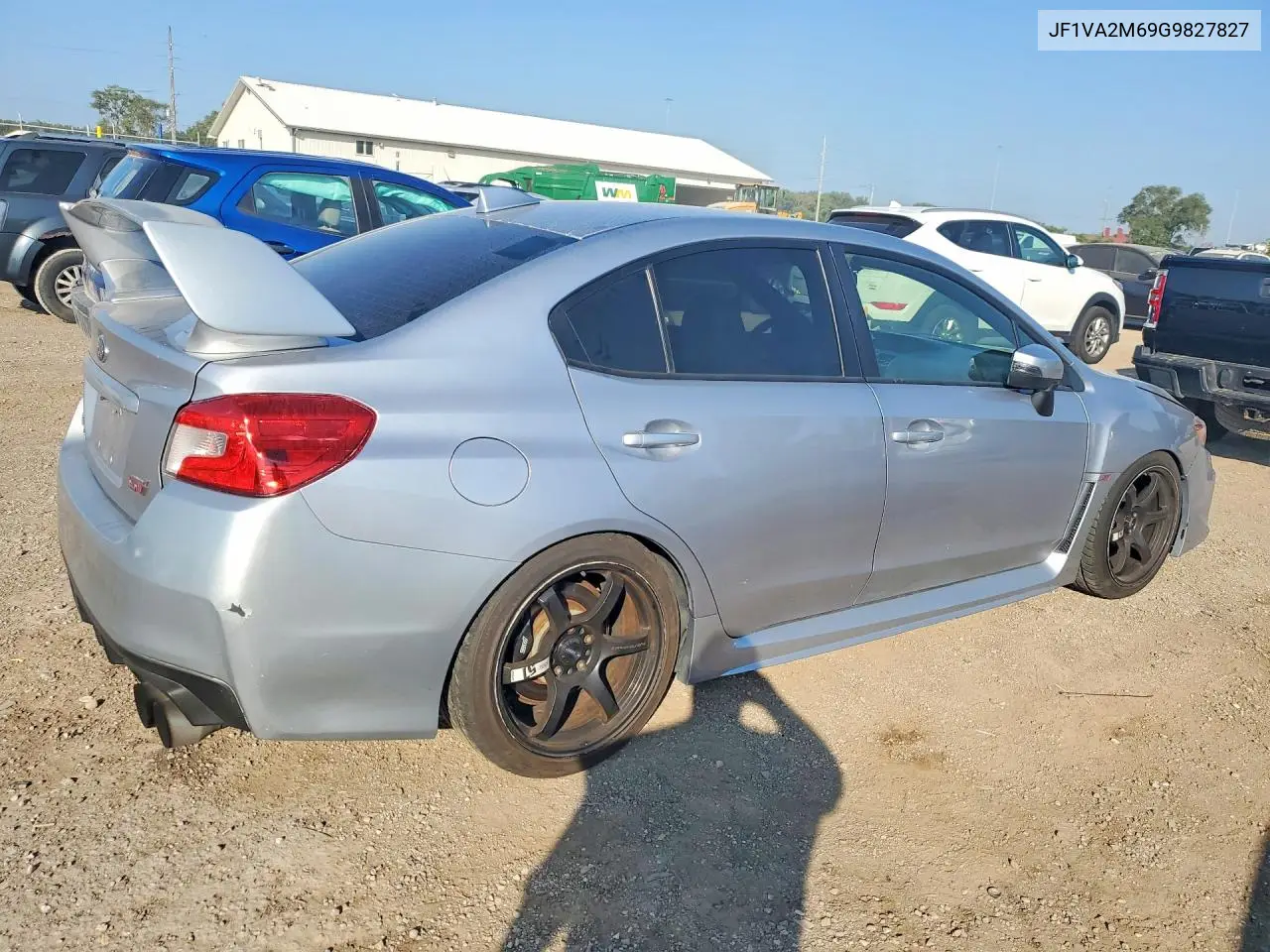 2016 Subaru Wrx Sti VIN: JF1VA2M69G9827827 Lot: 61376236