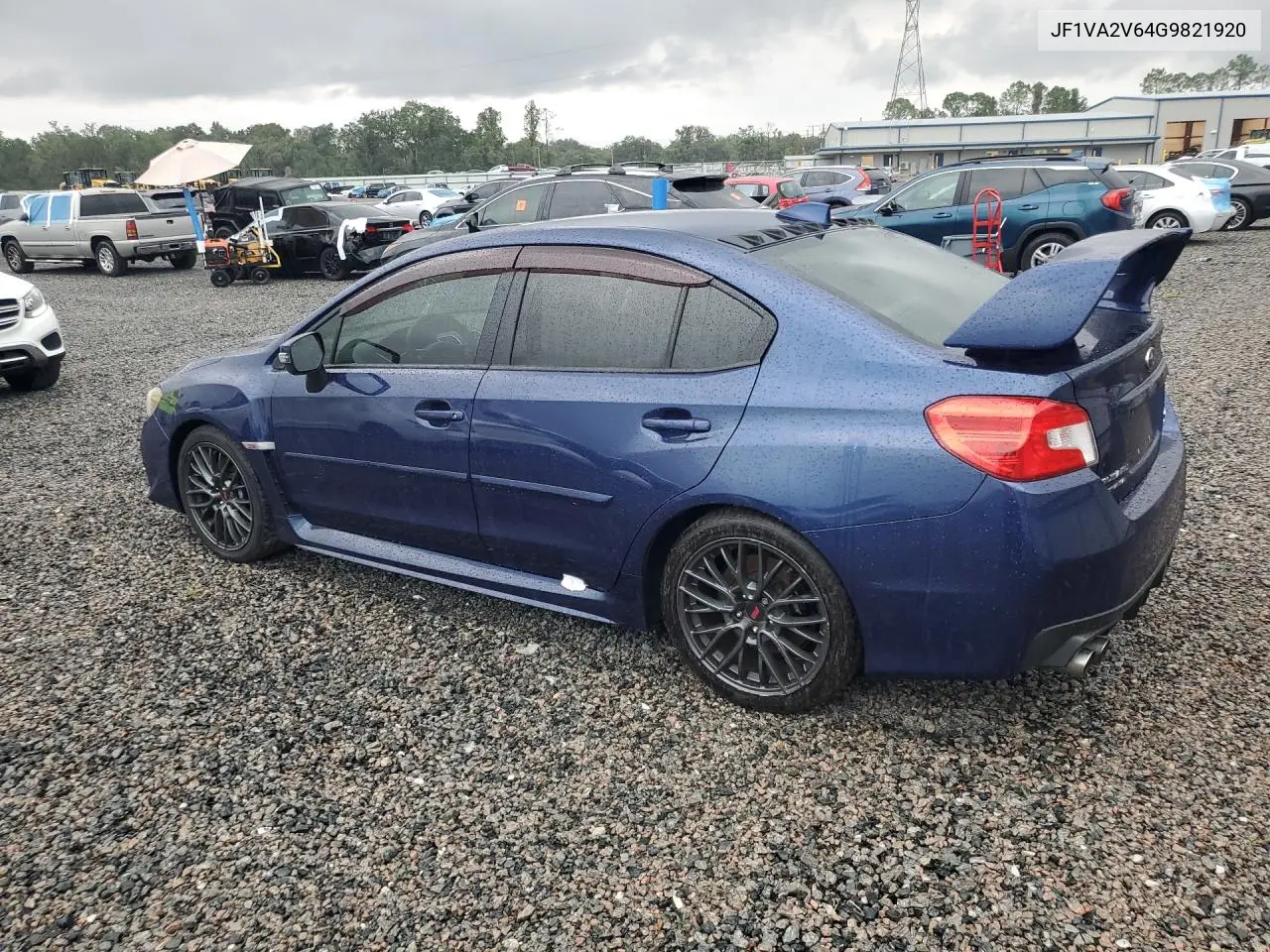 2016 Subaru Wrx Sti VIN: JF1VA2V64G9821920 Lot: 61551656