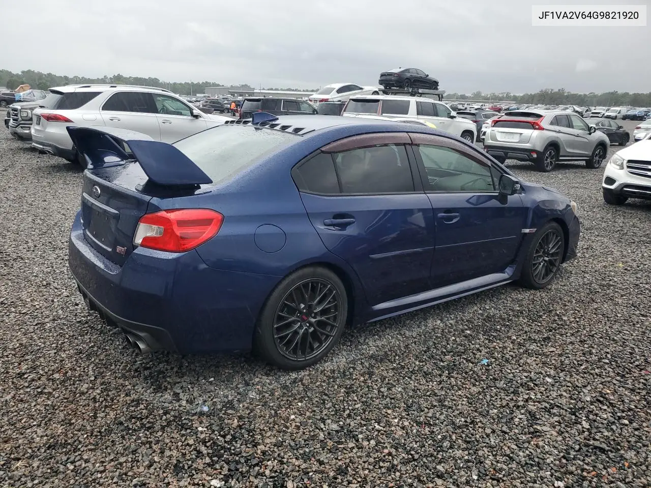 2016 Subaru Wrx Sti VIN: JF1VA2V64G9821920 Lot: 61551656