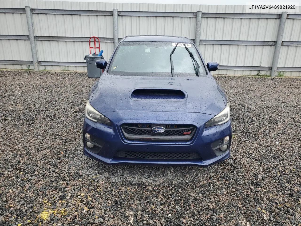 2016 Subaru Wrx Sti VIN: JF1VA2V64G9821920 Lot: 61551656