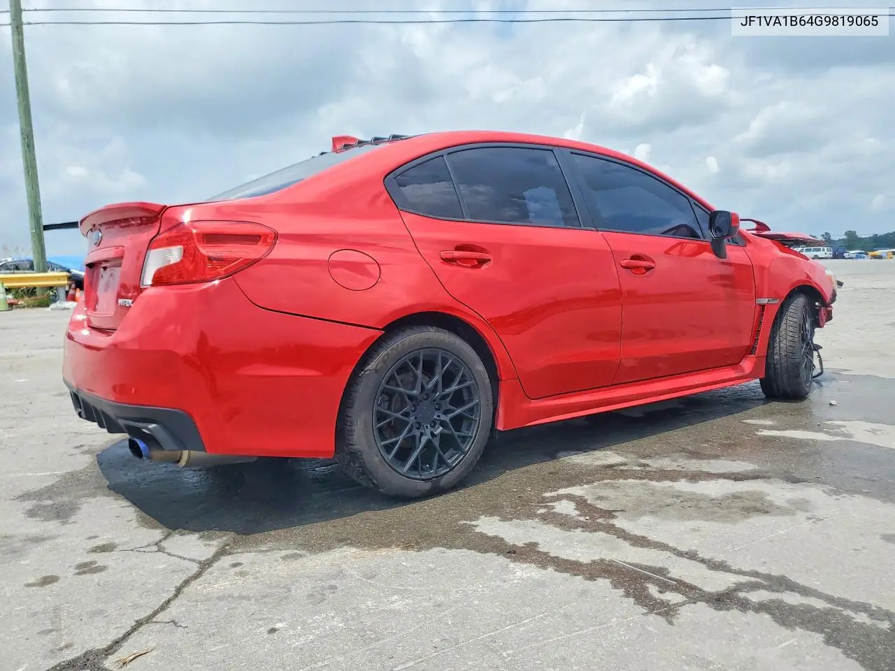 2016 Subaru Wrx VIN: JF1VA1B64G9819065 Lot: 62135516