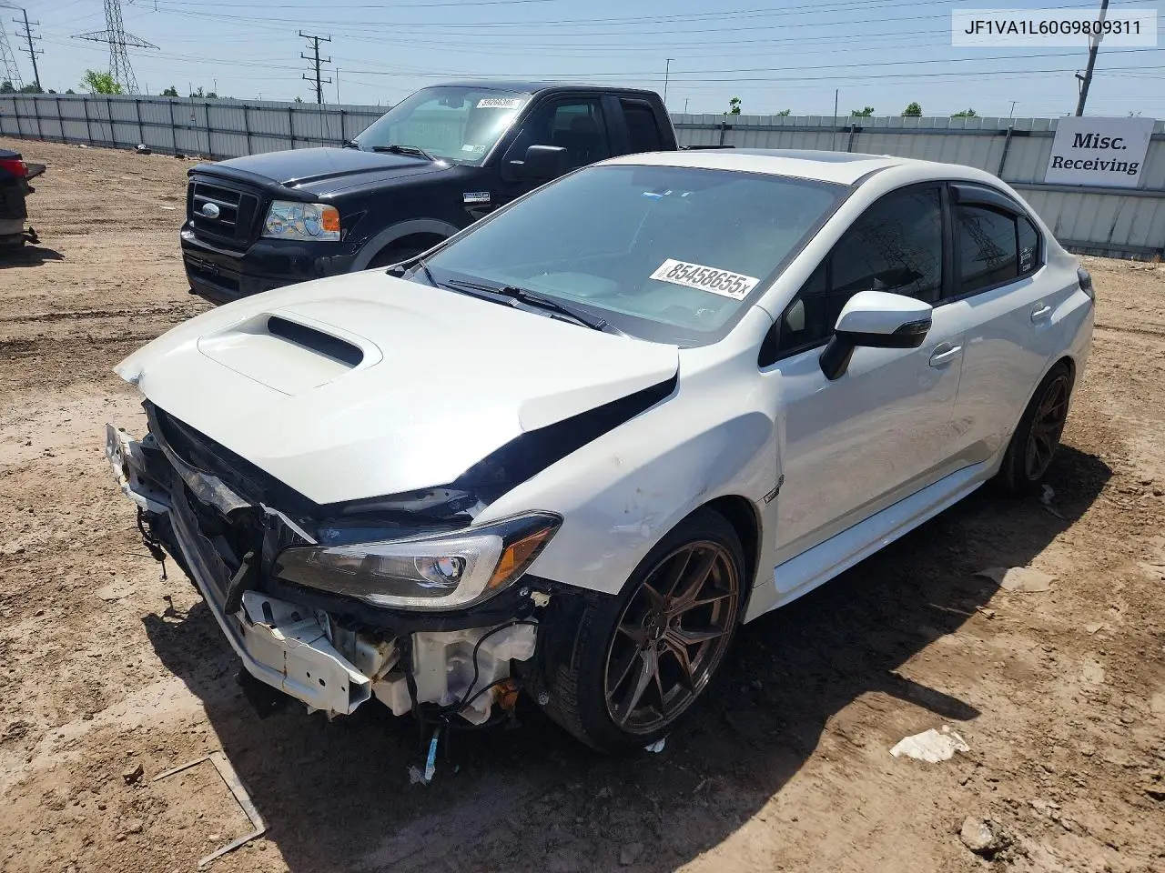2016 Subaru Wrx Limited VIN: JF1VA1L60G9809311 Lot: 85458655